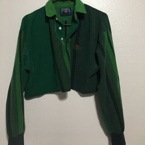 VINTAGE CROPPED POLO RUGBY SHIRT